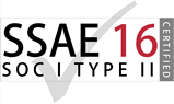 SSAE SOC I Type II Compliant