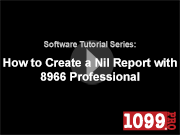 How to Create a Nil Report with FATCA 8966 Pro